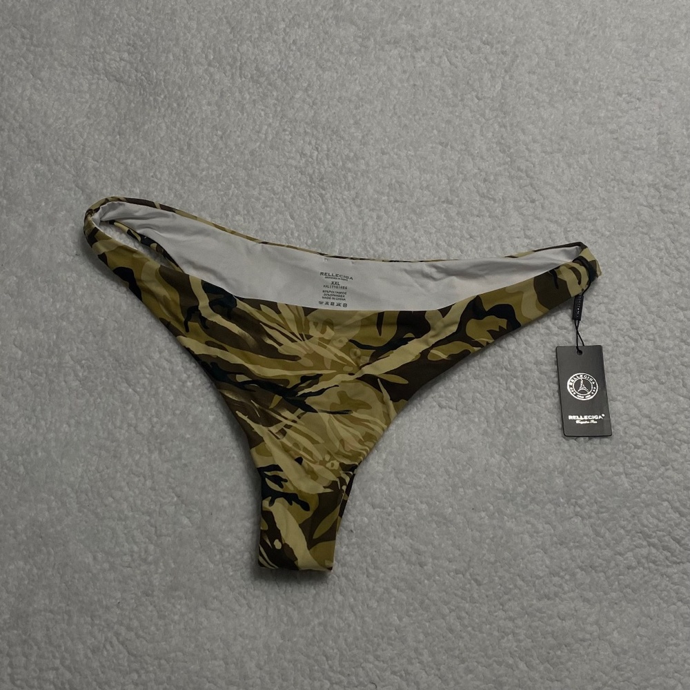 Relleciga Swim Camo Bikini Bottom size XXL